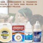 Cómo usar correctamente el pegamento para pelucas y la cinta para pelucas en prótesis capilares y pelucas 